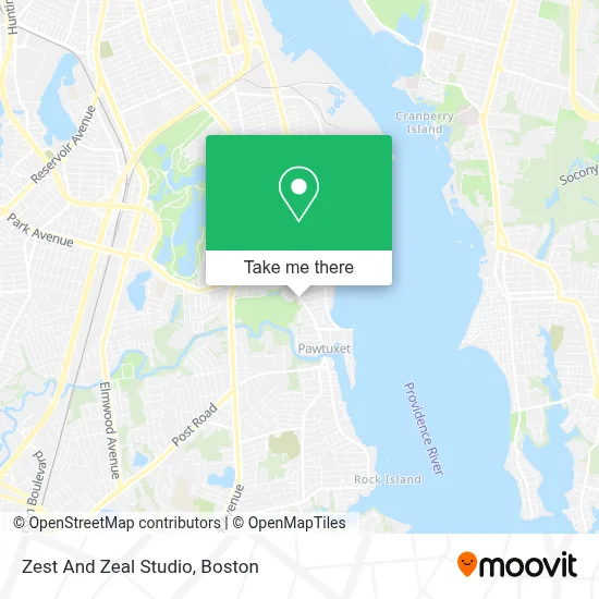 Zest And Zeal Studio map