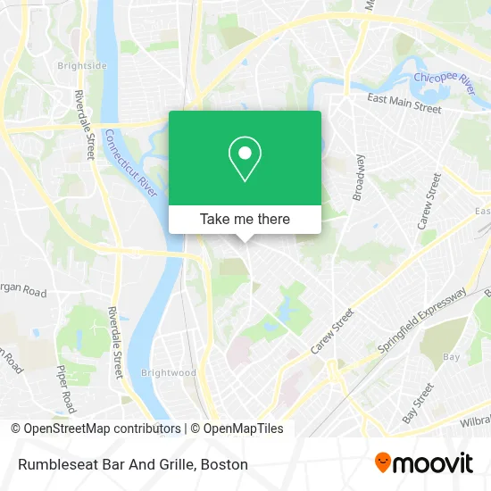 Rumbleseat Bar And Grille map