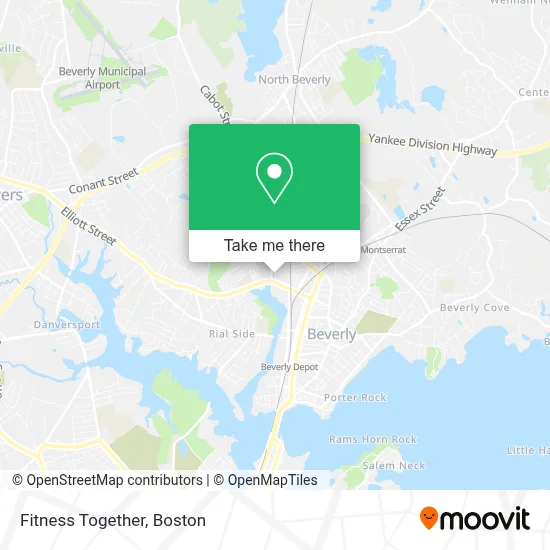 Fitness Together map