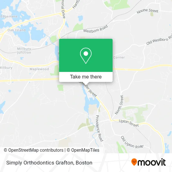 Simply Orthodontics Grafton map