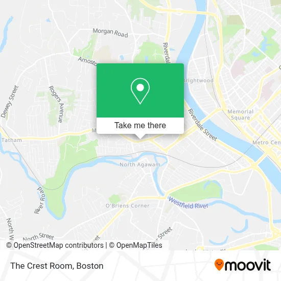 The Crest Room map