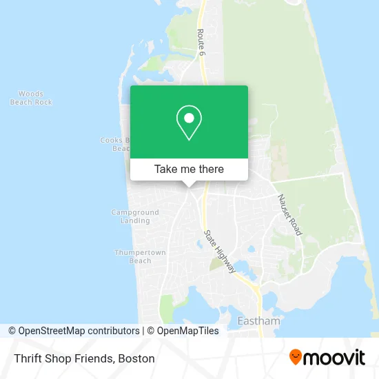 Thrift Shop Friends map