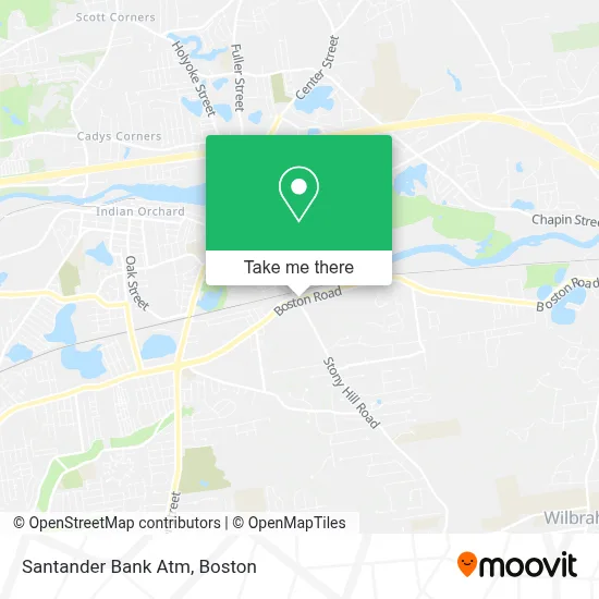 Santander Bank Atm map