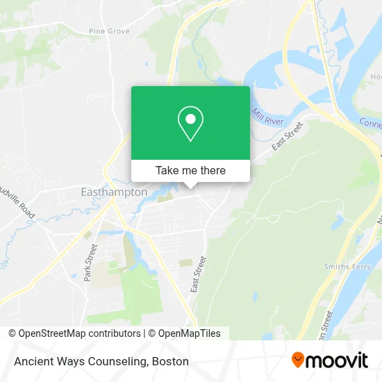 Ancient Ways Counseling map