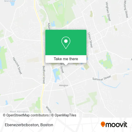 Ebenezerbcboston map