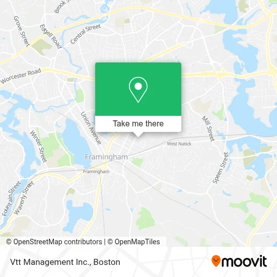 Vtt Management Inc. map