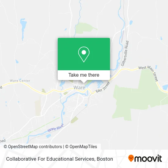 Collaborative For Educational Services map
