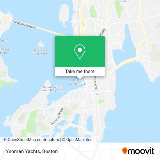 Yeoman Yachts map