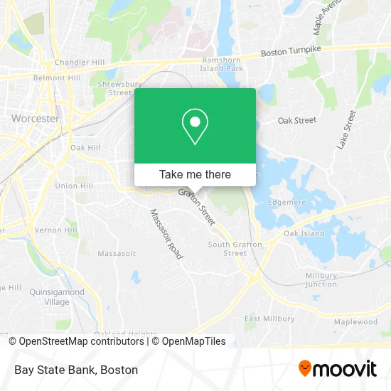 Bay State Bank map