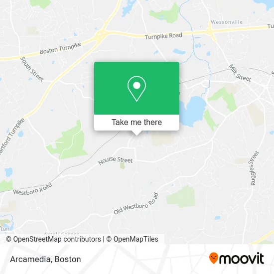 Arcamedia map