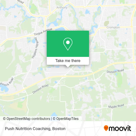 Push Nutrition Coaching map