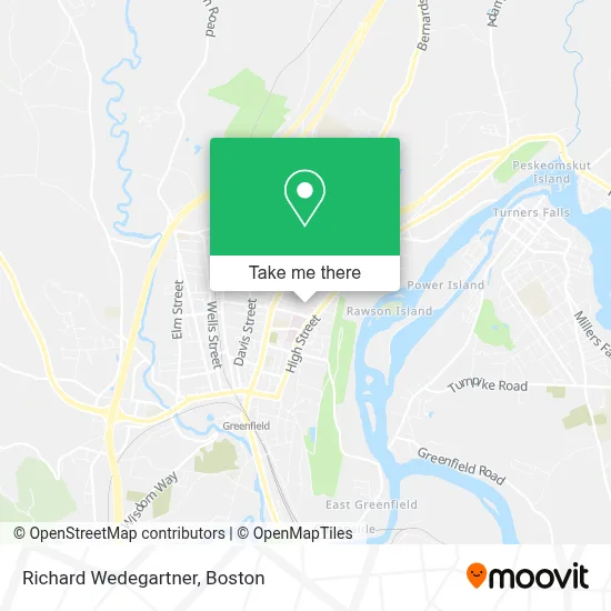 Richard Wedegartner map