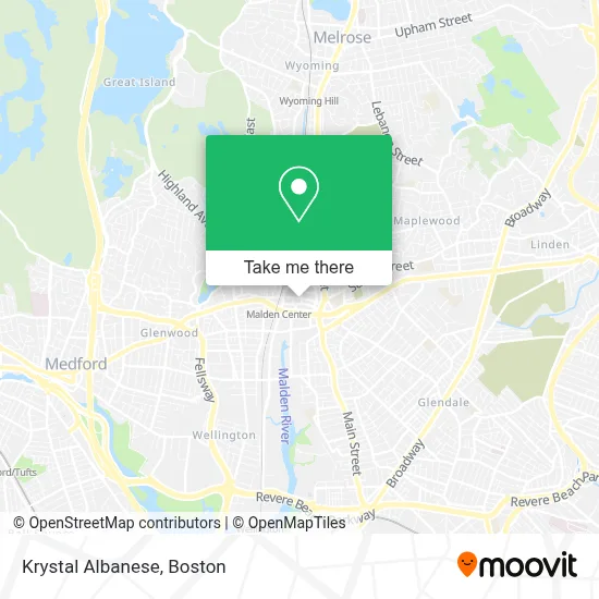Krystal Albanese map