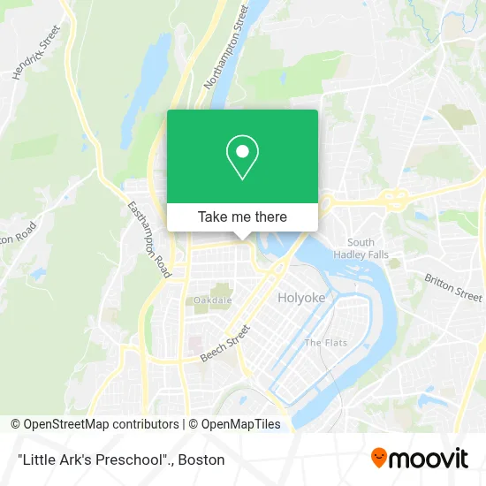 "Little Ark's Preschool". map