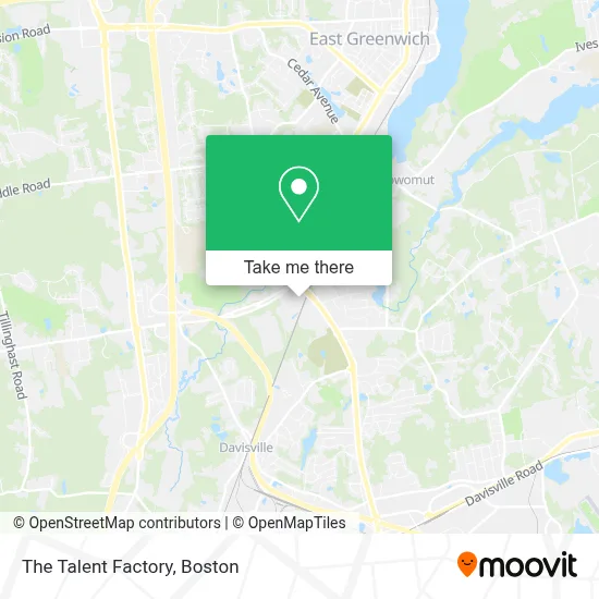 The Talent Factory map