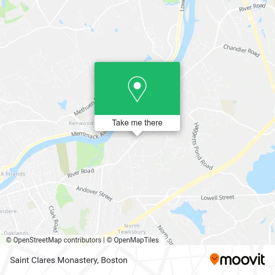 Saint Clares Monastery map