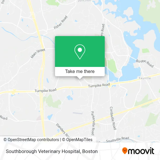 Southborough Veterinary Hospital map