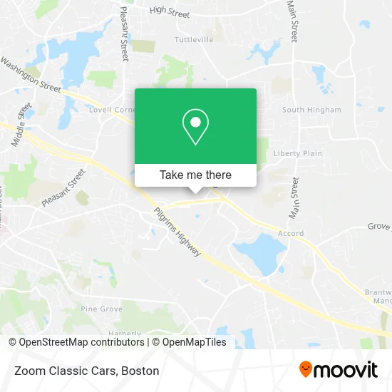 Zoom Classic Cars map