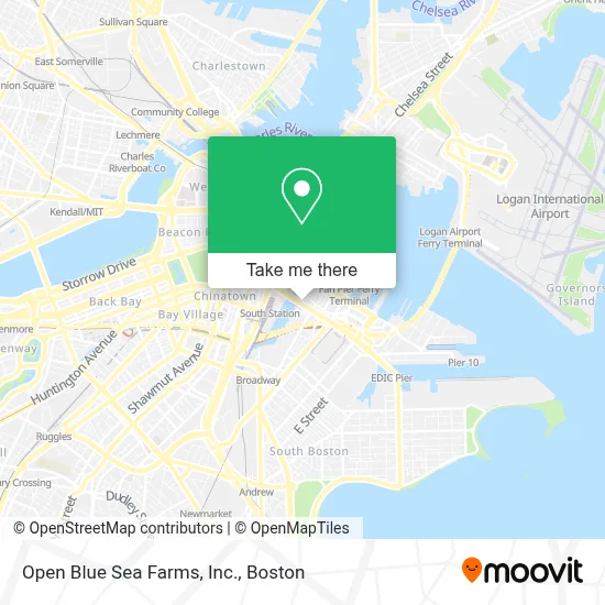 Open Blue Sea Farms, Inc. map