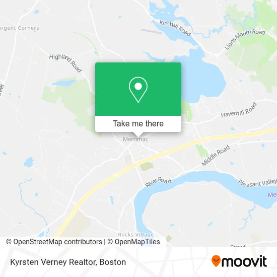 Kyrsten Verney Realtor map