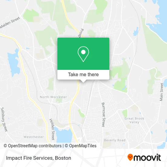 Impact Fire Services map
