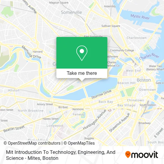 Mit Introduction To Technology, Engineering, And Science - Mites map