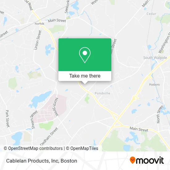 Cablelan Products, Inc map