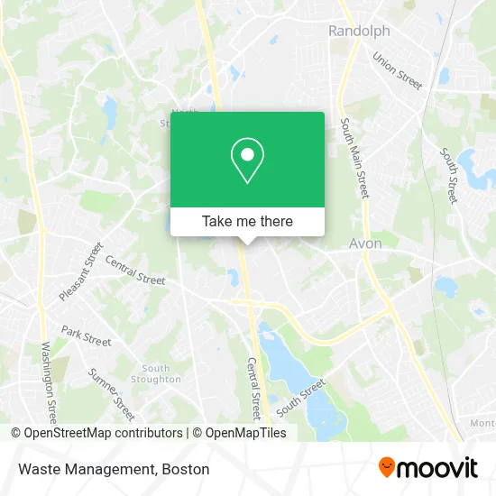 Waste Management map