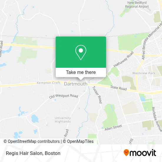 Regis Hair Salon map