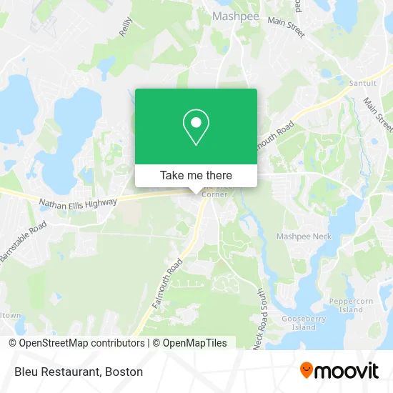 Bleu Restaurant map