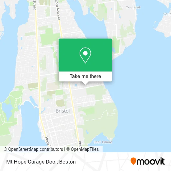 Mt Hope Garage Door map