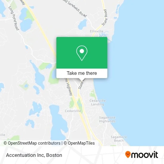 Accentuation Inc map