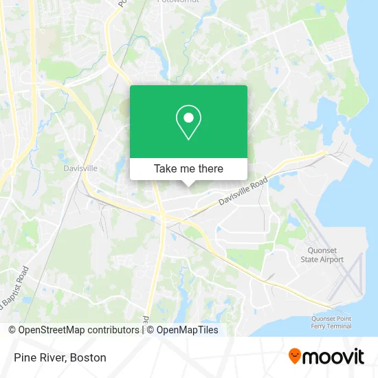 Pine River map