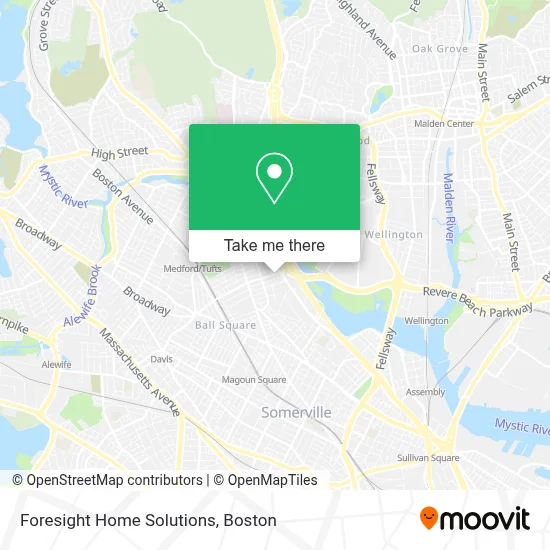 Foresight Home Solutions map
