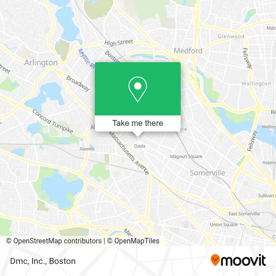 Dmc, Inc. map