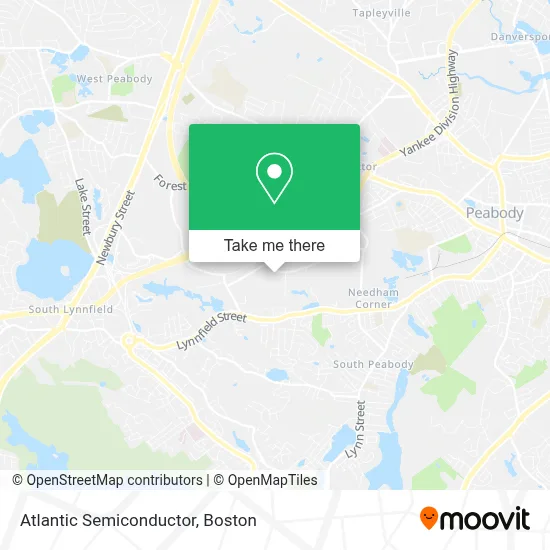 Atlantic Semiconductor map