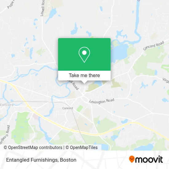 Entangled Furnishings map