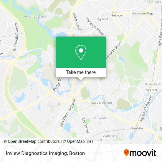 Inview Diagnostics Imaging map