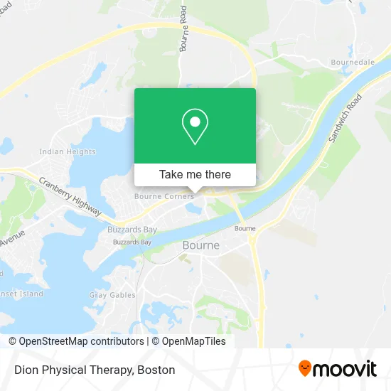 Dion Physical Therapy map