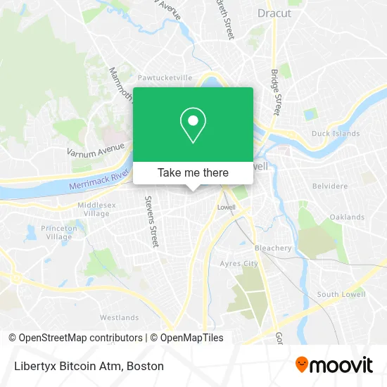 Libertyx Bitcoin Atm map