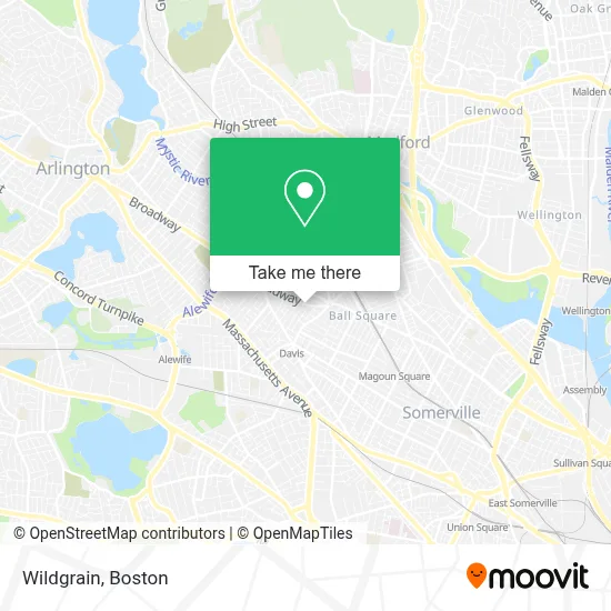 Wildgrain map