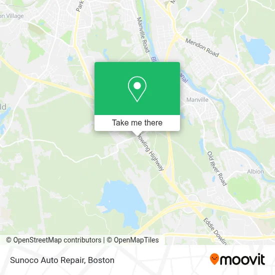 Mapa de Sunoco Auto Repair