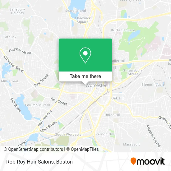 Rob Roy Hair Salons map
