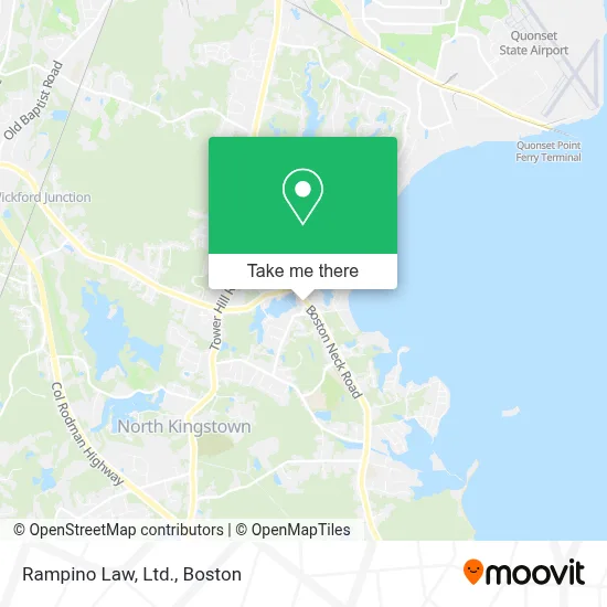 Rampino Law, Ltd. map