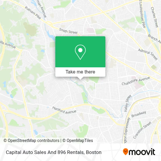 Capital Auto Sales And 896 Rentals map