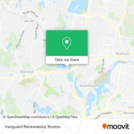 Vanguard Renewables map