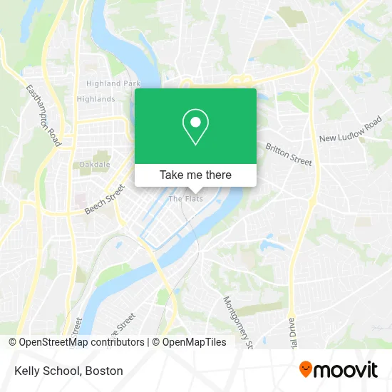 Kelly School map