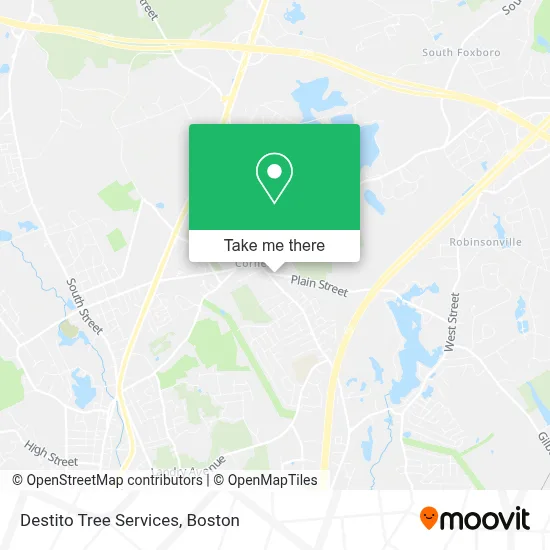 Destito Tree Services map