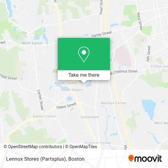 Lennox Stores (Partsplus) map