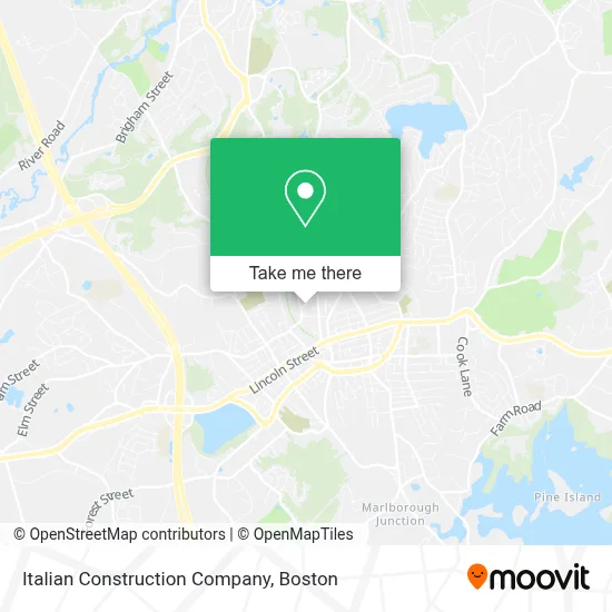 Italian Construction Company map